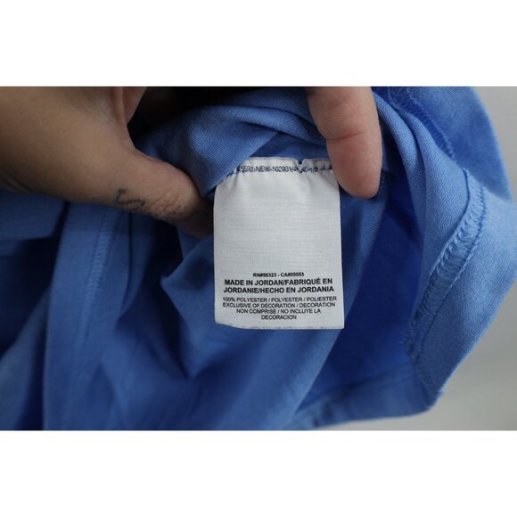 Nike Soccer Womens Medium Spell Out Michigan Jaguars FC Short Sleeve T-Shirt - Picture 9 of 13